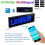 Multilingual LED Digital Badge USB Rechargeable DIY Programmable Text Name Badge Scrolling Tag Sign Module Display C 8
