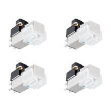 4X Magnetische Cartridge Stylus AT3600L Vervangende LP Vinyl Platenspeler Naald voor Platenspeler met Fonograaf