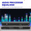 Professionell Digital Efterklang med Flera Effekter DSP-Processor Ljudprocessor Equalizer US-Kontakt 4
