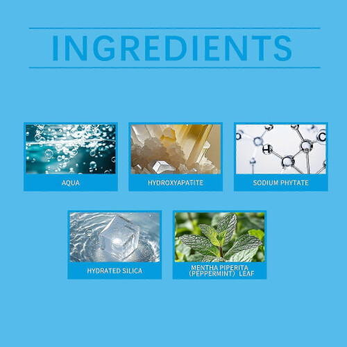 suitable for sensitive teeth 7.5% hydroxyapatite toothpaste fluoride-free whitening tooth repair deep cleaning paste 1