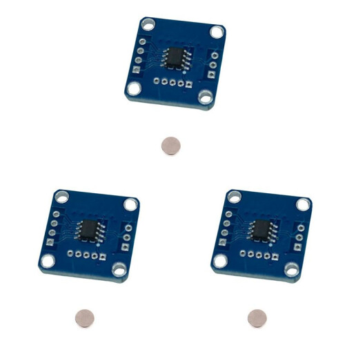 3X Magnetic Encoder MT6701 Magnetic Induction Angle Measurement Sensor Module 14bit High Precision Can Replace AS5600 1