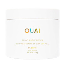 OUAI Scalp & Body Scrub, St. Barts - Exfoliating Body Scrub with Sugar & Coconut Oil Blend for Smooth, Moisturized Skin - (8.8 Oz)
