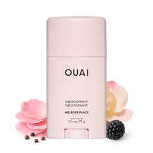 OUAI Aluminum Free Deodorant - Women's Deodorant with 24-Hour Odor Control - Rose, Berry, Lychee & Pink Peppercorn - Melrose Place (2.5 oz)