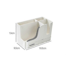 Creative Wall Mounted Drain Chopsticks Cage Household Chopsticks Chopsticks Tube Kitchen Cutlery