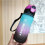 (Black) Gradient Cup Water With Push Button Lid And Carry Handle For And Office Gift 1