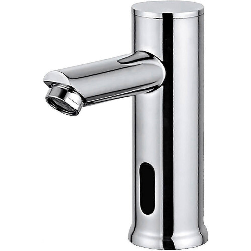 Electronic basin faucet, faucet with automatic water sensor (cold)