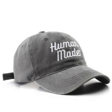 (GREY) Men And Women Trucker Hat Adjustable Cotton Baseball Cap 7 Colors