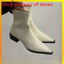(Beige, 39) Winter Fall Women Martin Boots With Seam Detailing And Antislip Rubber Bottoms