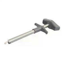 suitable for t-hook anti-slip fishing tackle with comfortable grip, durable abs and stainless steel alloy head