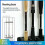 (A2) suitable for modular wall mount space saving durable garage fishing rod storage rack holder 2