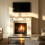 Gr8 Home Wood Fireplace Surround with 3 Cupboards 4