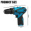 Electric Drill Screwdriver with 2PCS 3.0Ah Battery 2