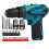 Electric Drill Screwdriver with 2PCS 3.0Ah Battery 1