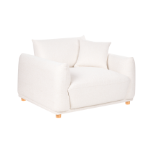 Armchair JUBEK Fabric Off-White