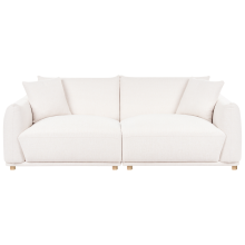 Sofa 3 Seater JUBEK Fabric Off-White