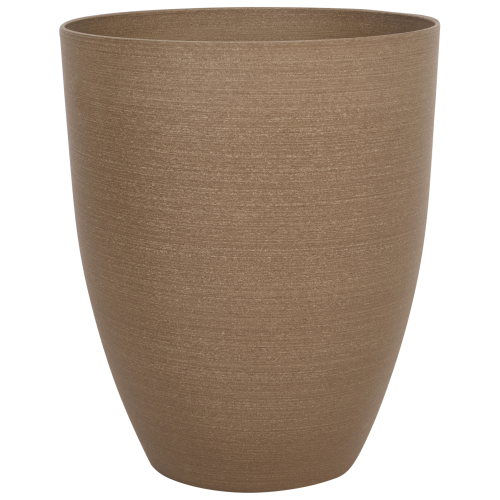 Beliani Plant Pot CROTON 43 cm Brown