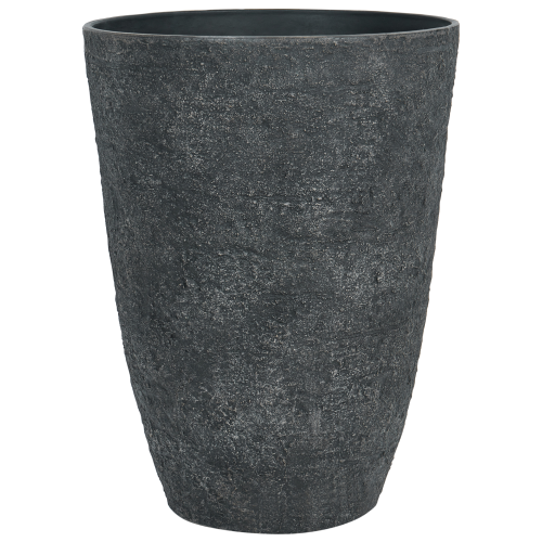 Beliani Plant Pot CAMIA 43 cm Black