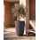 Beliani Plant Pot CAMIA 43 cm Black 2