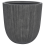 Beliani Plant Pot CHIOS 44 cm Black 1