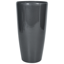 Plant Pot TSERIA 40 cm Black