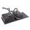 Living And Home Double Bowl Quartz Resin Composite Kitchen Sink with Waste Kit, Black 4