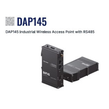 Teltonika · Accesspoint · DAP145 · 2x1 · Wi-Fi 4 · 300Mbit · 2x 10/100 · DIN Rail · RS485