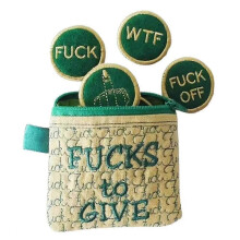 (Green) Letter Printed Hand Bag Funny Novelty Portable Storage Bag Great Present Idea-Good