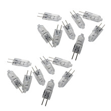16 Pezzi 12V 20W Bi-Pin Base Lampada Luce Bianca Calda Lampada Alogena