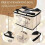 suitable for bread proofing box with heater for precise temperature fermentation, folding zippered dough proofer 2