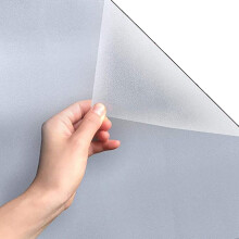 Pellicola per Vetri Opachi 30X400Cm Pellicola per Vetri Autoadesiva - Pellicola per Bagno Statica Opaca - Pellicola per Vetri Privacy