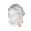 (Oude dame) Latexmasker van oude dame met wit haar 4