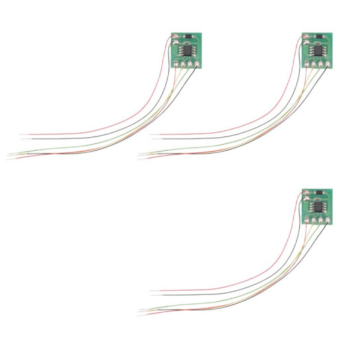 4Pcs DIY Scale Construction Sand Table Model Circuit Board Traffic Light Signal Model HO Scale Train Railway Miniature