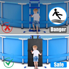 Pool Ladder Guard , Pool Ladder Cover to Prevent Children From Climbing Ladders , Bunk Bed Ladder Cover Pad