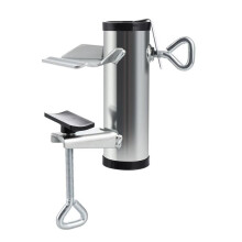Patio Umbrella Holder,Deck Umbrella Clamp,Patio Umbrella Clamp,Balcony Umbrella Clamp,Deck Umbrella Holder,Silver