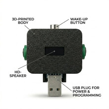 Sidekick Lite Home Security Assistant, Upgrade Version of Sidekick Eve, USB Wi-Fi AI Home Security Assistant