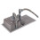 Living And Home Modern Quartz Resin Composite Kitchen Sink with Waste Kit 4