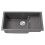 Living And Home Modern Quartz Resin Composite Kitchen Sink with Waste Kit 2