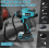 Tyre Inflator Portable Air Compressor for Makita 3