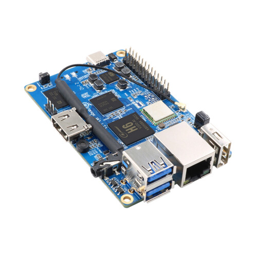 For Orange Pi 3 LTS Development Board 2G8G EMMC with +BT5.0,AllWinner H6 SoC,Open Source Board Computer,Run Android