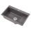 Living And Home Modern Quartz Resin Composite Kitchen Sink with Waste Kit 2