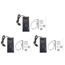 3X EQ-505 Gitarren Sattel Pickup 3 BäNder EQ Equalizer LinkshäNder Akustik Gitarre Preamp System Equalizer Piezo