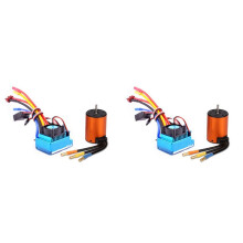 2X Bürstenloses Upgrade Kit Motor ESC Set für 144001 A959-B A979-B RC Auto Ersatz Teile