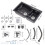 Living And Home Modern Double Bowl Quartz Resin Composite Kitchen Sink with Waste Kit 6