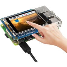 2.4 Inch Touch Screen for Raspberry Pi Zero /W/2 W SPI Interface TFT LCD Monitor 320x240 Display for Pi 5 4B 3B+ 3B 3A+