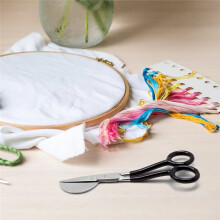 Duckbill Applique Scissors for Embroidery and Sewing - Stainless Steel Cutting Shears