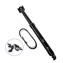 Para TranzX JiuDing Bike Dropper Seatpost Mountain Bike Roteamento Interno de Cabo Dropper Seatpost, 30.9mm 150mm