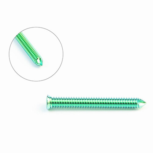 4.0x32mm Titanium Locking Screws for Veterinary Orthopedics and Surgical Instruments 6 Pcs 1