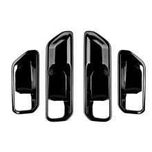Auto-Innentür-Schalenverkleidung, Innengriff-Schutzabdeckung für Prado LC250 2024, Innenzubehör, Glänzend Schwarz