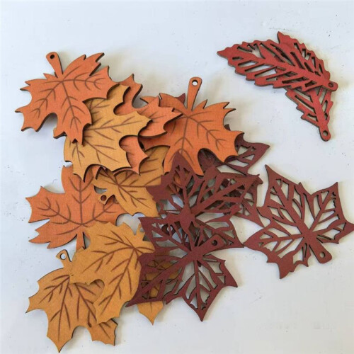 Simulation Maple Leaf Autumn Wedding Guide Decoration Leaf Kindergarten Decoration Maple Leaf Wall Decoration 2