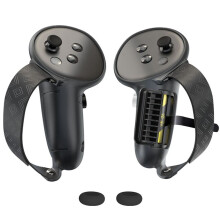 Funda Protectora para Accesorios de Realidad Virtual Meta Quest 3s, Tapa de Agarre para el Controlador, Cubierta de Silicona, Protección Completa